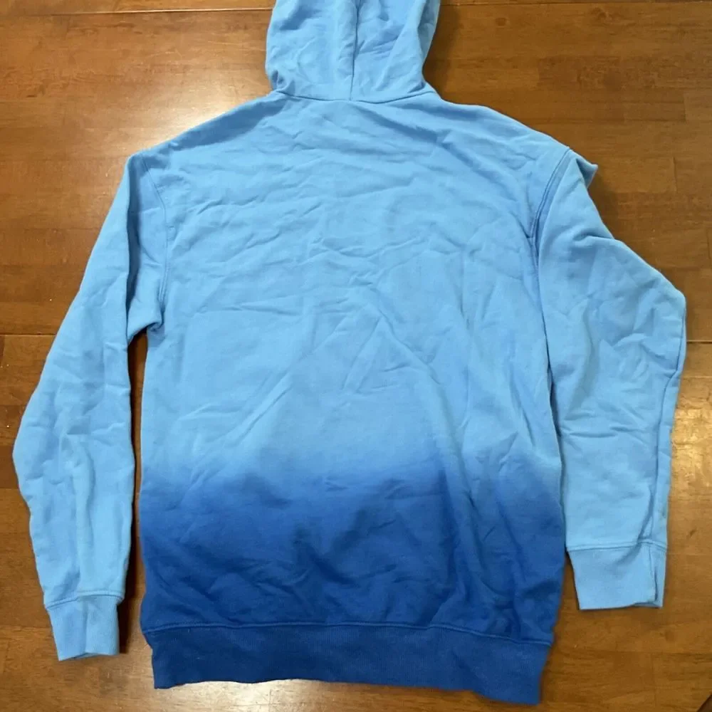 Golden State Warriors NBA Unisex Blue Ombre Hooded Sweatshirt Size Small S - Picture 8 of 10